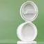 PNPIA- 50 / 120g Flip Cover Có Thìa Hoặc s Chai Có Thể Đổ Lại Nồi Rỗng Du Lịch Kem Dưỡng Da Mặt Mỹ Phẩm Cotton Trang Điểm Lọ