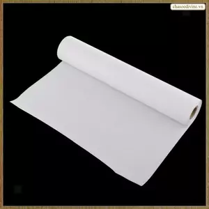 Cuộn giấy vẽ trắng 10M Cuộn giấy cuộn Đồ dùng nghệ thuật có thể tái chế Giấy tái chế chất lượng cao