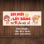 EM MỚI 9 LẦN MỚI ĐỖ, Em Mới Lấy Bằng, Tập Lái, Em Lái Mới Xin Thông Cảm, Tem Dán Xe Ô Tô - 3168