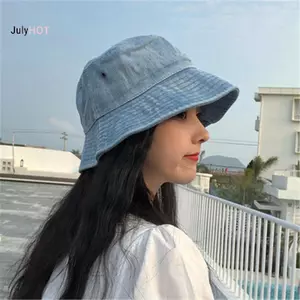 JULYHOT Phong Cách Hàn Quốc Vành Lớn Cao Bồi Người Cá Mũ Nam Nữ Xuân Hè Mỏng Ins Nhật Bản Mũ Chống Nắng Massivedeals