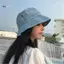 JULYHOT Phong Cách Hàn Quốc Vành Lớn Cao Bồi Người Cá Mũ Nam Nữ Xuân Hè Mỏng Ins Nhật Bản Mũ Chống Nắng Massivedeals