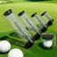 Hộp đựng gậy golf di động Ống bóng golf PC Hộp đựng nhựa tròn trong suốt Thông số kỹ thuật khác nhau Hộp quà tặng quả bóng đẹp