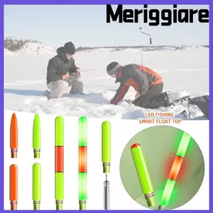 MERIGGIARE 1 Phao điện tử, Cảm biến siêu nhạy Thay đổi màu sắc Đèn LED Câu cá thông minh, Cảm ứng nóng phát sáng ban đêm siêu sáng phao câu cá hàng đầu cr425 Pin