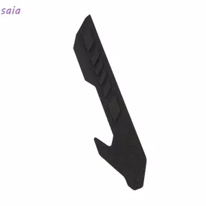 SAIA 2 Chiếc Xe Đạp Chainstay Bảo Vệ, Silicone Nhẹ Xe Đạp Leo Núi Chainstay Bảo Vệ, Đen Bền 23,4 * 5cm Đường Bộ Xe Đạp Dây Xích Miếng Lót Xe Đạp Leo Núi