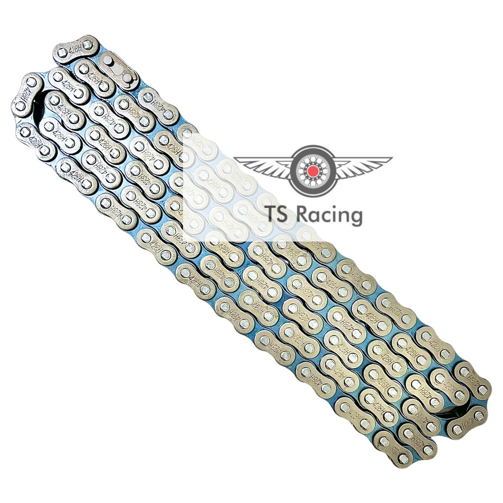 Sên xích lõi cuốn yellow - blue mắc sên màu vàng xanh 428-126L ( sên 9 ly )