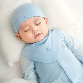Bubaby IVS110200 Bộ dài tay cài giữa Sweet Puppy vải Siro - N | Quần áo cao cấp mềm mịn | SS26.T6 .2