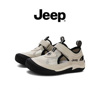Giày Sandal Lưới JEEP Bé Trai Bé Gái Thoáng Khí Chống Trơn Trượt Mùa Hè Ngoài Trời Đi Biển Lên Sông