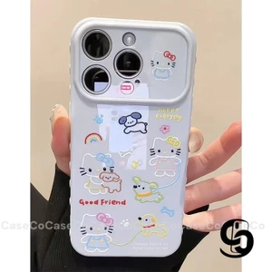 Ốp Lưng Cho IPhone 17 13 16 11 15 14 12 Pro Max XR X XS Max AIR 7 16 8 Plus Hình ảnh mèo con dễ thương, bìa mềm.