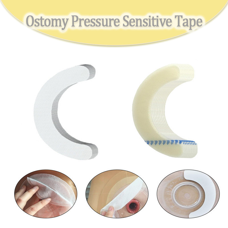 Băng nhạy cảm áp suất Ostomy Dải rào cản dính đàn hồi Băng gia cố khung gầm chống rò rỉ