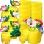 TOPTOOLCX Rơm Cốc, Dâu Dứa Dưa Hấu Chanh Bình Nước Dừa, Nước Lạnh Đáng Yêu Hoạt Hình Trà Trái Cây Sữa Nước Trái Cây Cốc Mùa Hè