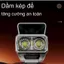 Đèn LED xe đạp siêu sáng, công suất cao, còi thông minh, bền bỉ, chống nước, pin lâu bền.