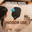 PYCOU 3 Bóng Xốp, Nhiều Màu Chính Xác Bounce Bóng Pickleball Yên Tĩnh, Bền Không Tiếng Ồn 74mm Bóng Pickleball PU Mềm Đồ Dùng Thể Thao