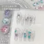 Ooolala Móng Tay DIY Hoa Opal Bột Fine Flash Phân Cực Giả Tưởng Nhiều Màu Sắc Cổ Tích Đám Mây Thổ Cẩm Bột Móng Tay Kim Sa Lấp Lánh Trang Trí