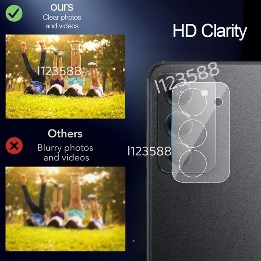 Phim bảo vệ ống kính máy ảnh 3D cho Poco M8s 5G 2026 Xiaomi PocoM8s 5G Phim ống kính Kính cường lực trong suốt Bảo vệ màn hình