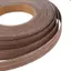 Belleshopp CHICIRIS Dải dán Veneer gỗ óc chó màu đen CHICIRIS Sắt dán sẵn linh hoạt trên cuộn viền có keo nóng chảy tự dính cho kệ nội thất tủ Ván ép MDF 1,9cm rộng 15m L