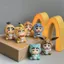Crayon Shin-Chan Cross-Dressing cos Pikachu Series Hộp Bí Ẩn Hợp Thời Trang Chơi Búp Bê Hình Để Bàn Trang Trí Búp Bê Quà Tặng Nữ 26.3.22