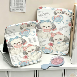 Bức tranh minh họa thú yêu đầy hìnhGấp gọn, mang theo dễ dàngKính đầp mini tiện dụng