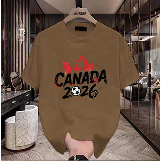 COD✅(Hồ Chí Minh)🚚 Áo thun nam bóng đá Canada 2026 Oversize HOT