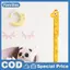1 Máy Tính Hoạt Hình Động Vật Đo Chiều Cao Tường Stier Hươu Cao Cổ Tường Sti Trẻ Em Thước Tăng Trưởng Biểu Đồ Tăng Trưởng Cho Trẻ Em Phòng Ngủ Bé Mầm Non
