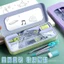 La Bàn Thước Bộ Kỹ Thuật Vẽ Đặc Biệt Máy Vẽ Kỹ Thuật Thiết Kế Kiến Trúc Tranh Hình Bán Nguyệt Tam Giác Thước 7CXN