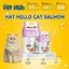 Hạt HELLO CAT Vị Cá Hồi Thức Ăn Khô Dành Cho Mèo Giảm Mùi Hôi Phân