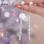 LUImo Mới Hàn Quốc Dài sel Ngọc Trai Tòn Ten Bông Tai Nữ Sang Trọng Full Kim Cương Giả Màu Vàng Thả Bông Tai Tiệc Cưới Trang Sức Quà Tặng SBS