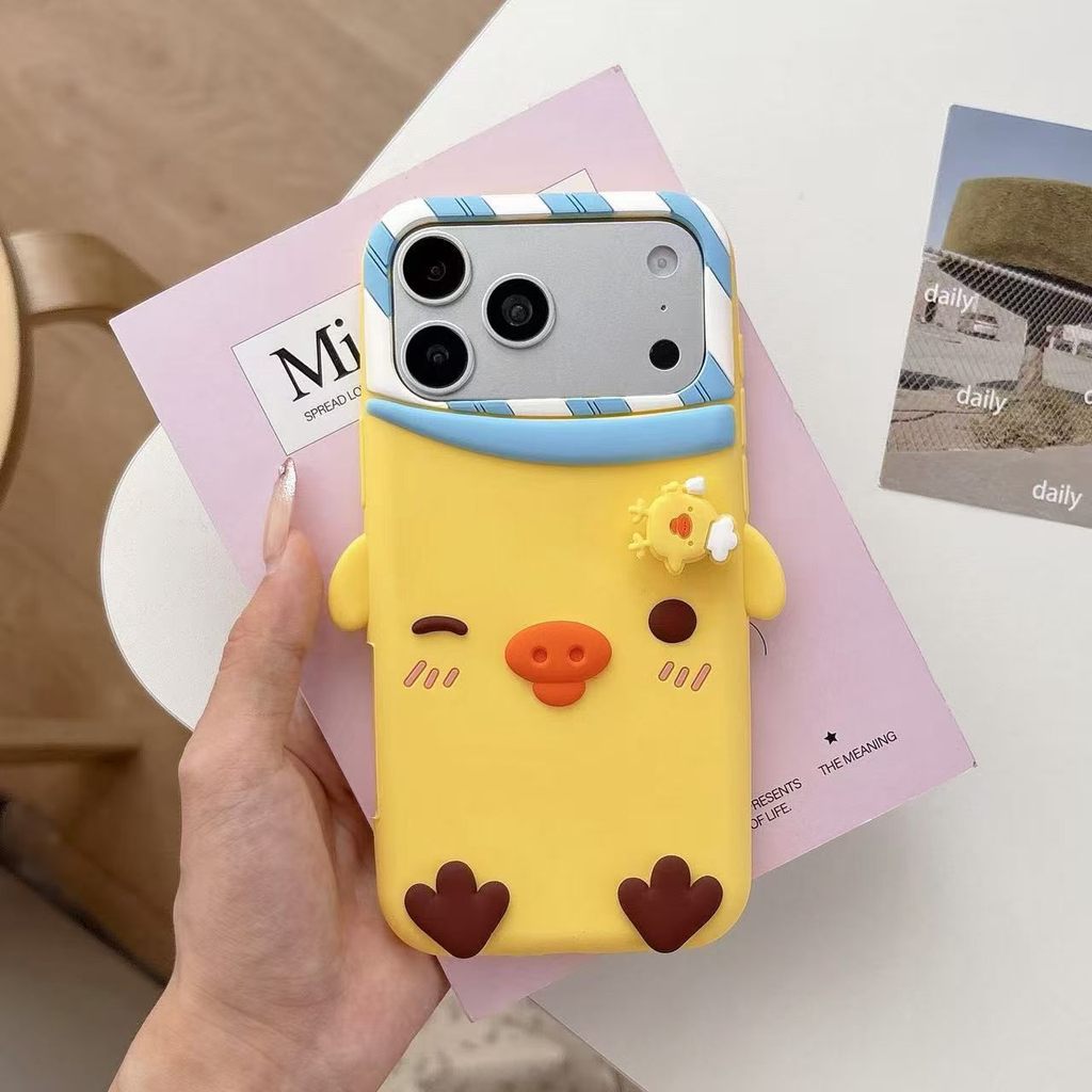Xoay Nostril Chicken iphone17 Apple 16 Thích hợp cho Ốp điện thoại 14 / 15pro max Chống sốc