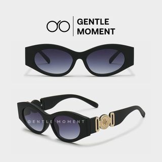 [KOL Live] Kính râm mắt mèo GENTLE MOMENT kính mát chống tia UV thời trang nam nữ phong cách sang trọng GMT374