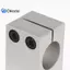 1 Cái Kẹp cố định trụ nhôm Đầu nối chéo Trục quang cố định chéo Kẹp Braet Phụ kiện DIY Đẹp