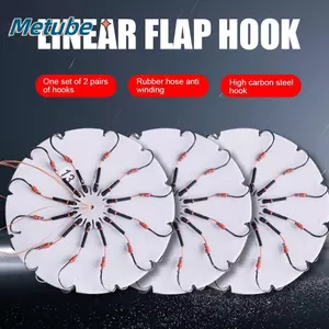 Dụng cụ câu cá đĩa câu cá biển METUBE Flap Hook Carbon Stee
