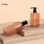 LUImo 200 / 300ml Vuông Trong Suốt Xà Phòng Lỏng Roi Mousse Điểm Đóng Chai Dầu Gội Sữa Tắm Bơm Chainding Xà Phòng Pha SBS