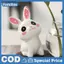 Thỏ Dễ Thương Bình Thủy Canh Bình Thủy Tinh Trong Suốt Bình Thủy Tinh Để Bàn Trang Trí Bình Hoa Thủy Sinh Có Đế Gỗ
