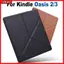 Giá đỡ Folio YRBWD, Vỏ thông minh Funda thế hệ thứ 9 / 10, Vỏ đọc sách điện tử gấp chuyên nghiệp bằng da PU đầy màu sắc 7 inch cho máy tính để bàn Kindle Oasis 2 / 3