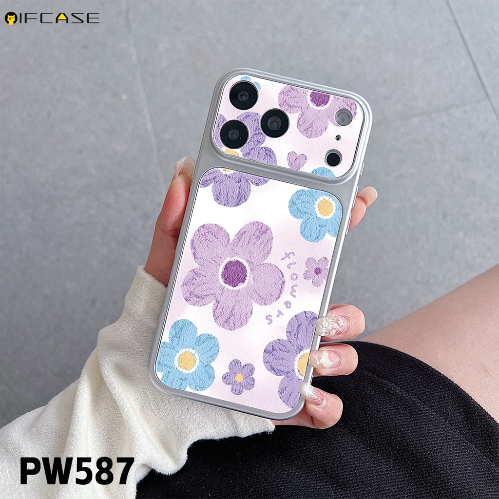 Dành Cho Honor 600 500 400 300 Ultra 200 100 90 Smart 80 GT SE 70 60 Magic 8 7 6 Pro 5 4 Lite Ốp Điện Thoại Da PU Chuyển Màu Tím Hồng Nhiều Màu Sắc Sơn Hoa Bé Gái Vỏ