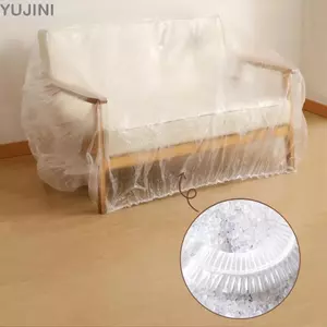 Vỏ bụi nội thất YUJUNI, Vỏ bụi dùng một lần chống nước trong suốt, Kích thước lớn đàn hồi Tất cả bọc bảo vệ Cải tạo nhà cửa