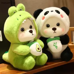 Crossdressing Capibara Unicorn / Gấu trúc Búp bê gấu bông Đồ chơi sang trọng Quà tặng cho trẻ em [VN]