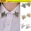 BAMBOOB Tam Giác Áo Sơ Mi Cổ Pin, Trâm Cài Cổ Tinh Tế Cổ Điển, Trang Trí Đầm Rỗng Ra Trang Trí Quần Áo Pin Trang Trí Cho Lễ Kinh Doanh Tiệc
