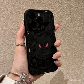 Ốp Bảo Vệ Điện Thoại Di Động Anime Gengar Vortex Thích Hợp Cho iPhone 12promax 11 12 13 14 pro max 15 16 17 promax 15pro 14plus 13pro Ốp Mềm Chống Sốc