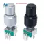 EC11EBB24C03 EC110701Mũ hợp kim nhôm N2B Núm rắn Núm điều chỉnh bộ mã hóa kép Bạc