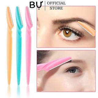 Bộ 3 Dao Cạo Mày Lưỡi dao bằng thép không gỉ
