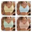 Exhila Linh Hoạt Push Up Bralette Nylon Blend Vải Bảo Vệ Toàn Diện Áo Ngực Cổ Chữ V Quần Lót Cho Tập Luyện Và Phòng Chờ