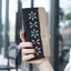 Ốp Lưng Cho Realme 16T Chặn Màu Hoa Nhỏ Khe Cắm Thẻ Da Chống Rơi Vỏ Điện Thoại