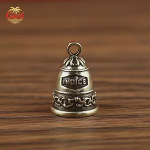 1 Chuông Mini Cổ Đồng Thau Điêu Khắc Trung Quốc Phong Thủy Phước Lành Cầu Nguyện Phòng Thiền Tại Nhà [VN]