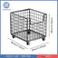 Giỏ đựng đồ nhà bếp có bánh xe, Giỏ lăn tiện ích, Giỏ giặt, Giỏ đựng thức ăn đa năng cho phòng khách