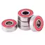 MAKY 5 Chiếc Đỏ ABEC-7 608RS Ván Trượt Con Lăn Kín Vòng Bi 8x22x7mm VN