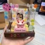 Khung ảnh bánh ROLY, Thiết kế sáng tạo Trang trí máy tính để bàn Mô hình bánh DIY, Khung trưng bày ảnh trong suốt DIY Quà tặng kỷ niệm