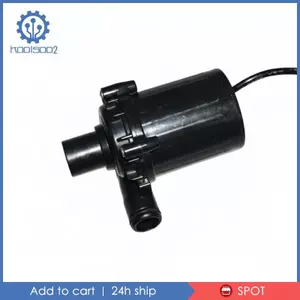 Máy bơm lưu lượng không chổi than 12V Máy bơm nước động cơ ly tâm DC không dầu Máy bơm di động cho bể cá và sân vườn