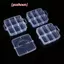 Hộp lưu trữ trang sức trong suốt Hộp hoàn thiện dung tích lớn Nelace Ring Stud Bông tai Hộp lưu trữ Hộp trang sức Hộp trang trí