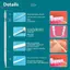 100 Cái / hộp Hương Vị Trái Cây Răng Hai Đầu Dùng Một Lần Bàn Chải Inter Đánh Răng Đầu Đánh Răng Vệ Sinh Răng Miệng Sạch Sẽ