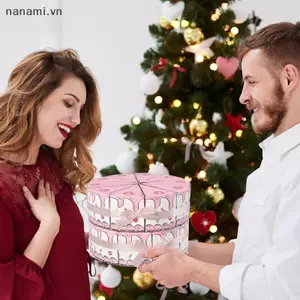 10 Cái Hộp Quà Giấy Hình Bánh Hình Tam Giác Kẹo Bánh Quy Cho Bé Tắm Ủng Hộ Điều Trị Trẻ Em Tiệc Sinh Nhật Hộp Đựng Món Tráng Miệng [VN]